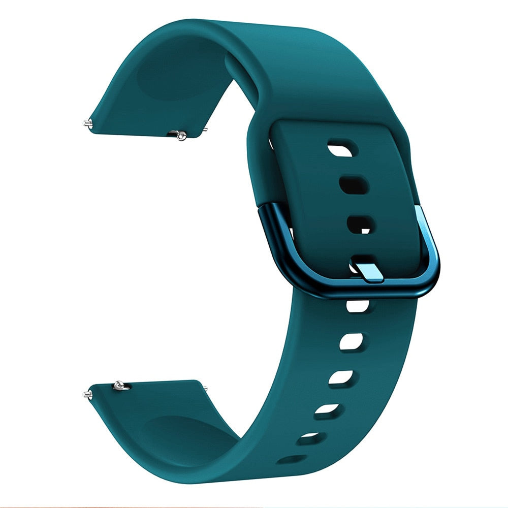 YAYUU 20mm Silicone Strap for Huami Amazfit GTS 4 Mini/GTS 3/GTS 2/GTS 2 mini/GTS 2e Bracelet for Amazfit Bip U/U Pro Wristband