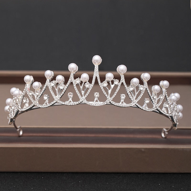 Wedding Crown Hair Jewelry Bridal Headpiece woman Baroque Rhinestones Crystal Tiaras Bride Party Crowns Wedding Hair Accessories