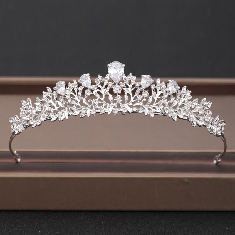 Wedding Crown Hair Jewelry Bridal Headpiece woman Baroque Rhinestones Crystal Tiaras Bride Party Crowns Wedding Hair Accessories