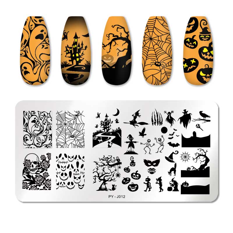 PICT YOU Nail Stamping Plates Line Pictures Nail Art Plate Stainless Steel Design Stamp Template for Printing Stencil Tools