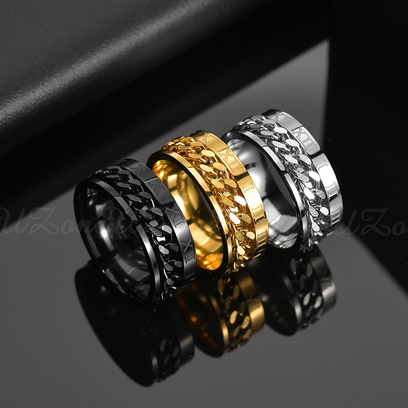 Stainless Steel Rotatable Chain Ring